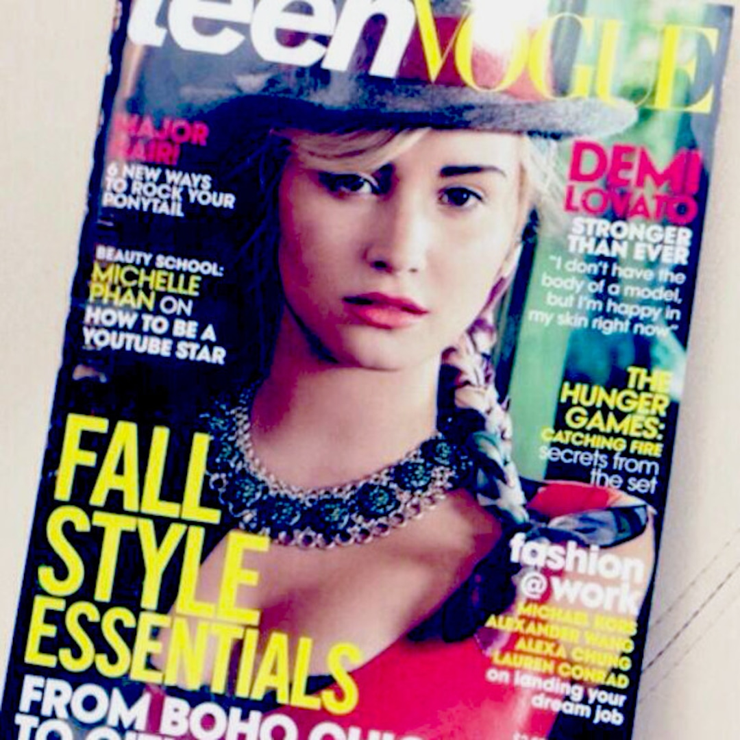 Demi Lovato Talks Self-Acceptance In Teen Vogue - E! Online